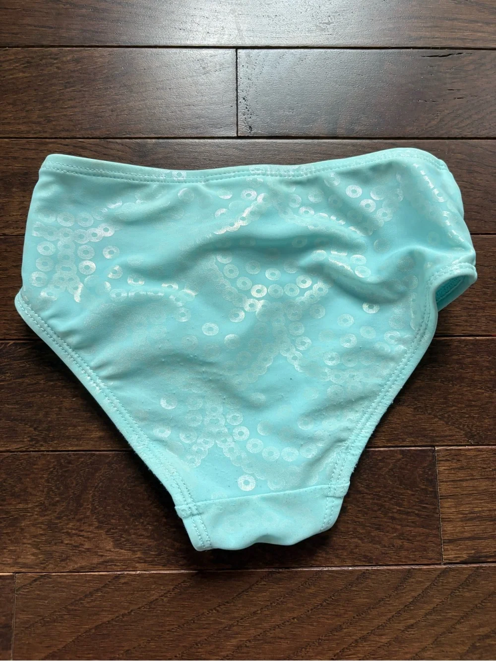 Disney Store The Little Mermaid Ariel 3-Piece Swimsuit Size 4 Sequins